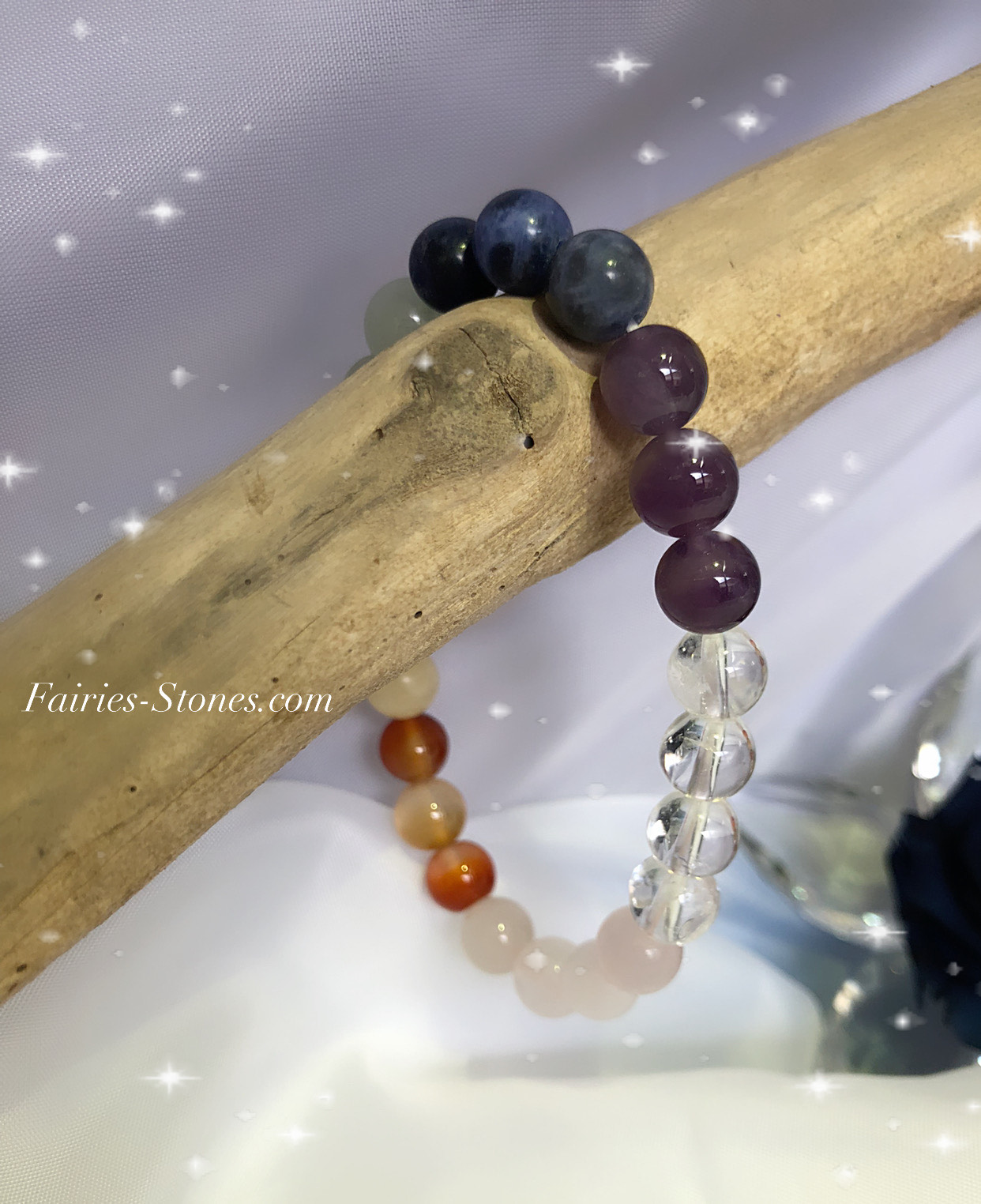 Bracelet des 7 Chakras – L’Harmoniseur Quantique.