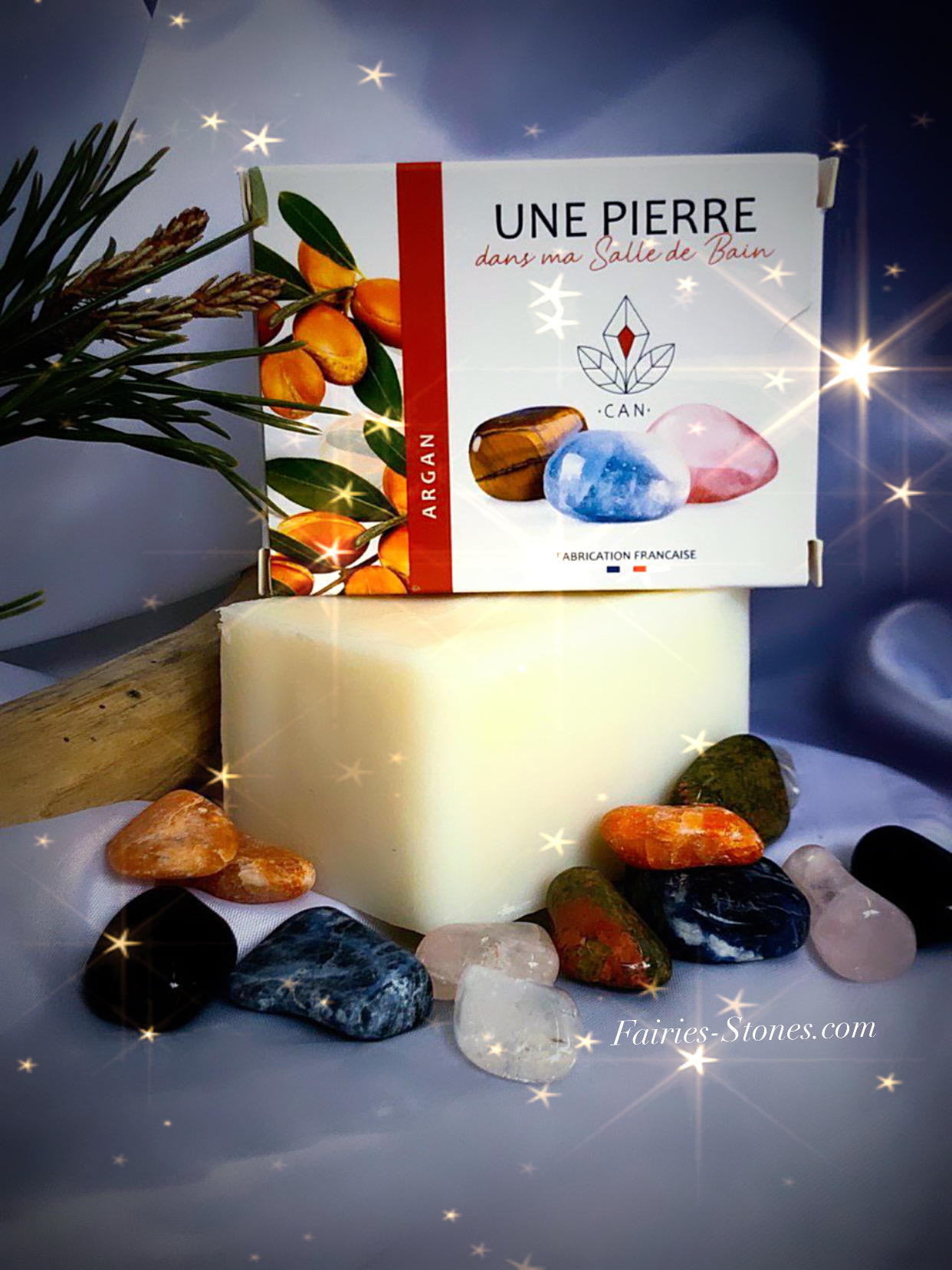 Savon Une Pierre – Argan.