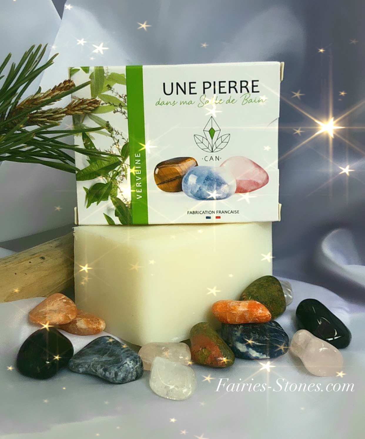 Savon Une Pierre – Senteur Verveine.