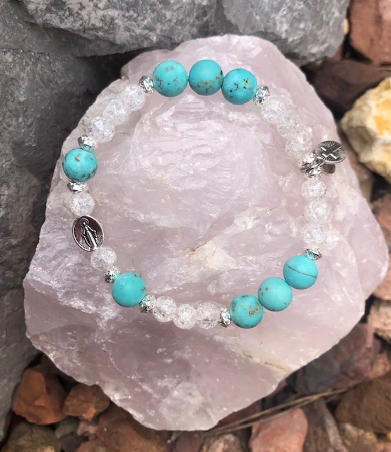 Bracelet Religieux – Foi & Lumière (Médaille Miraculeuse)